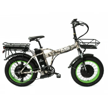 Электровелосипед Elbike Taiga 3 Twix 2000 камуфляж