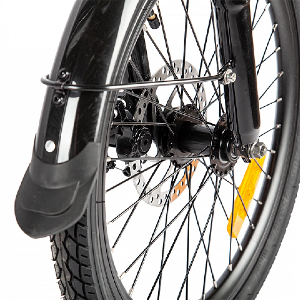 Электровелосипед INTRO Twist Pro серебристый 4